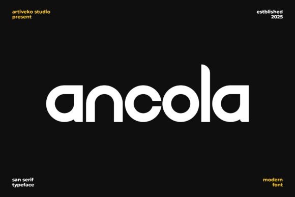 Ancola: A Clean Sans Serif Font That Elevates Your Brand