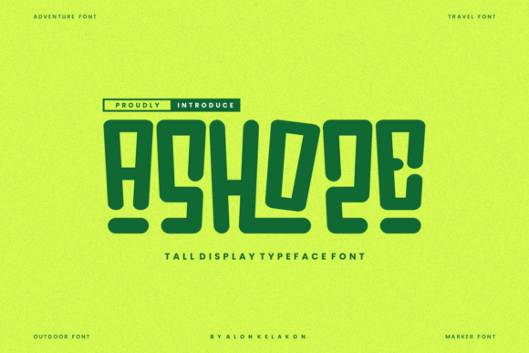 Ashoze: A Designer’s Sans Serif Font for Modern Branding Projects