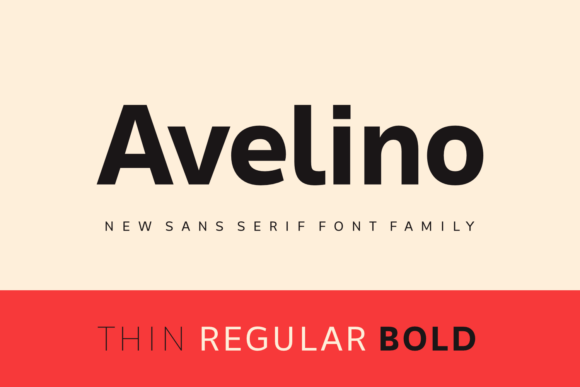 Avelino: A Friendly Sans Serif Font for Modern Branding