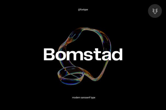 Bomstad: A Modern Sans Serif Font for Digital Design Projects