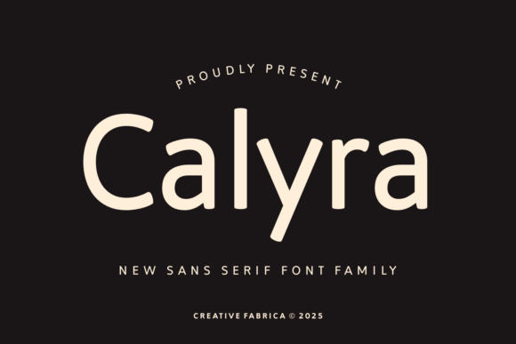 Calyra: A Refined Sans Serif Font for Business Branding