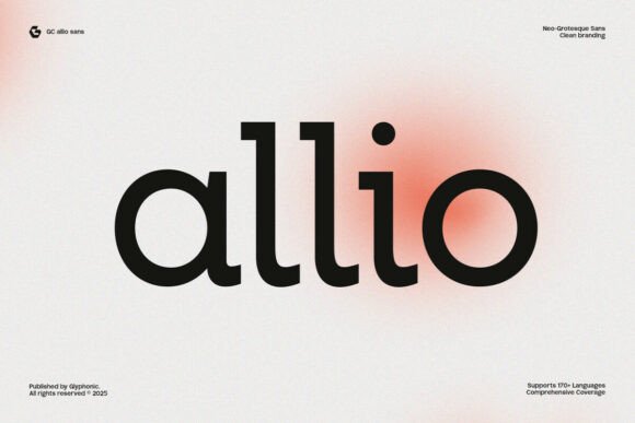 Gc Allio: A Neo-Grotesque Font for Makers