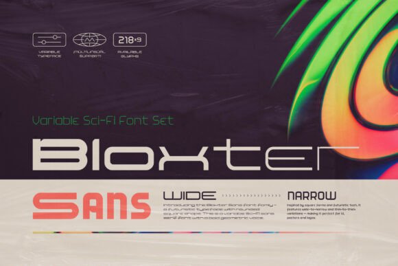 How Bloxter Sans Elevates Branding for Small Businesses with Futuristic Style