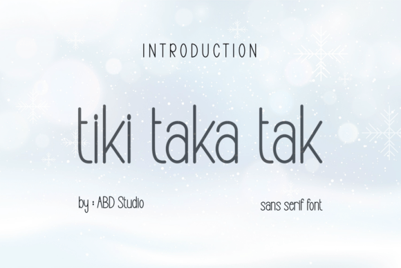 How Tiki Taka Tak Became My Go-To Sans Serif for Clean Brand Identities