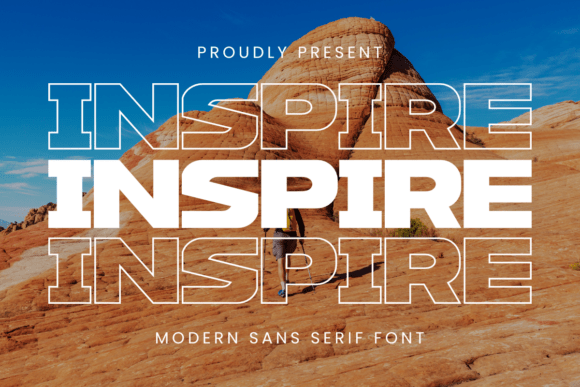 Inspire: A Modern Sans Serif Font for Editorial Design