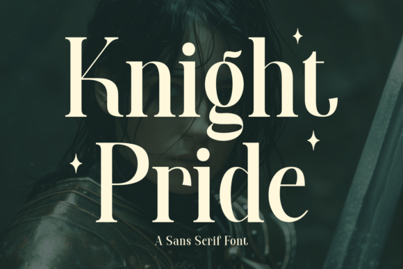 Knight Pride: A Noble Sans Serif Font for Makers and Designers