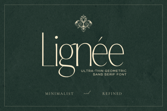 Lignée: The Elegant Sans Serif Font for Thoughtful Editorial Design