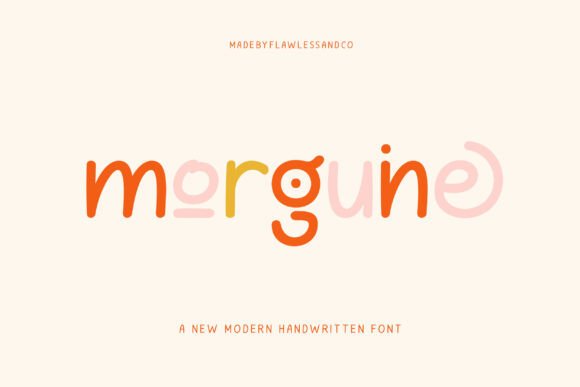 Morguine: A Modern Handwritten Sans Serif Font for Scroll-Stopping Brand Content