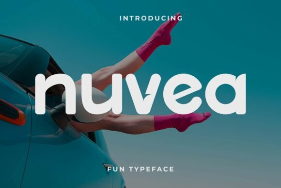 Nuvea: A Soft Sans Serif Font for Modern Web Design