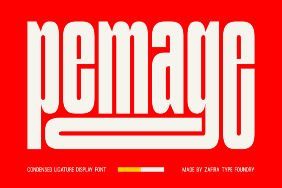 Pemage Font: Sharp Sans Serif for Modern Branding
