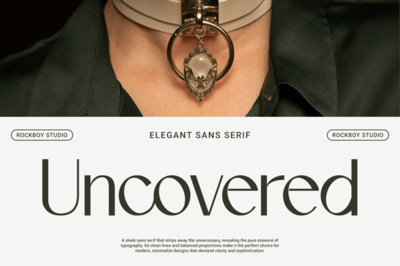 Uncovered: A Modern Sans Serif Font for Campaign-Ready Design